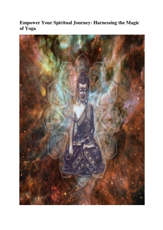 Empower Your Spiritual Journey