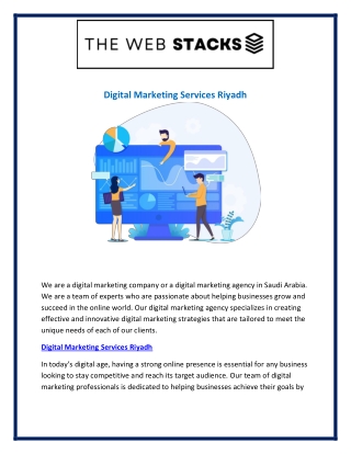 Digital Marketing Services Riyadh