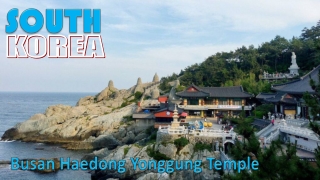 Korea Busan Haedong Yonggung Temple