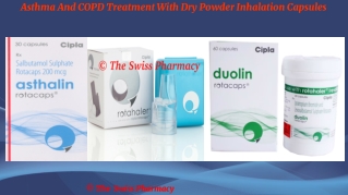 Asthma And Copd Treatment With Dry Powder Inhalation Capsules