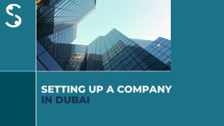 Setting up a Company in Dubai