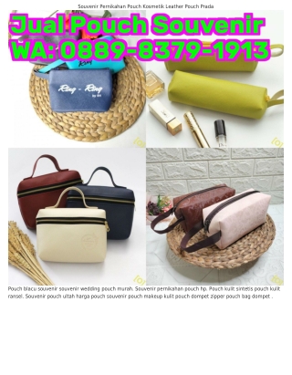 O88ᑫ.8З7ᑫ.lᑫlЗ (WA) Souvenir Pouch Blacu Murah Dompet Pouch Wanita