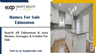 Homes For Sale Edmonton