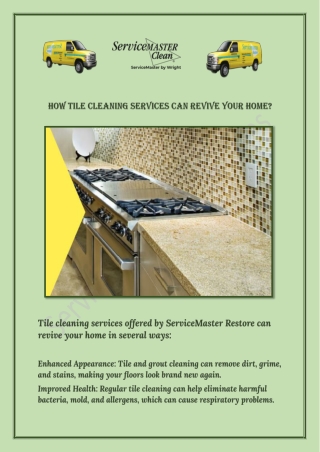 Services for Cleaning Tiles in Fort Myers