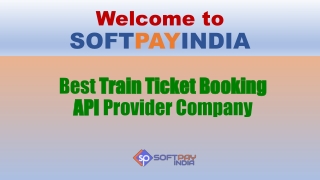 Get Train Ticket Booking API at Affordable Price