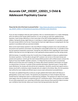 CAP_192207_120321_5 Child & Adolescent Psychiatry