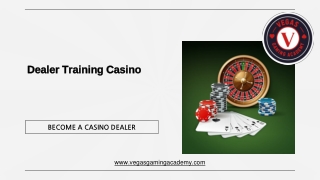 Dealer Training Casino - Vegas Gaming Academy