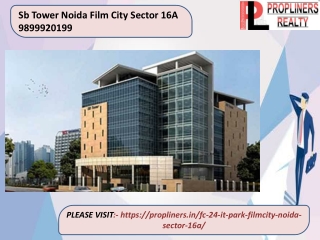 SB TOWER FILM CITY NOIDA