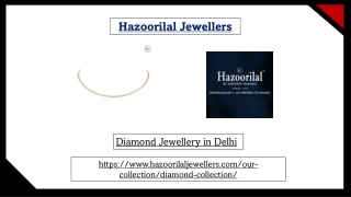 Diamond Jewellery in Delhi