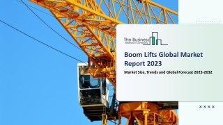 Boom Lifts Global Market Report 2023