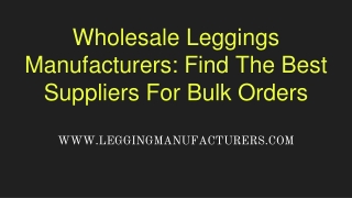 The Ultimate Guide To The Best Wholesale Leggings: Find Your Perfect Inventory