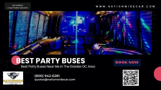 Best Party Bus Near Me in The Greater DC Area