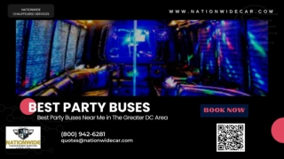 Best Party Buses Near Me in The Greater DC Area