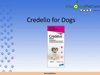 Buy Credelio Flea and Tick control for Dogs at lowest price online in Australia.