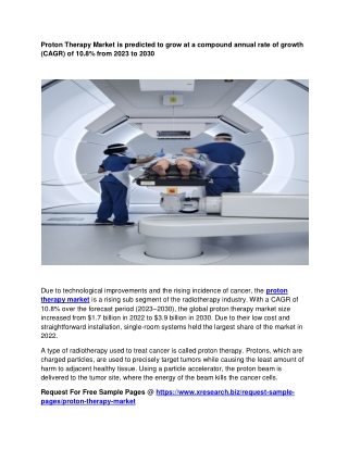 Proton Therapy Market