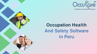 Occupational Health and Safety Software in Peru