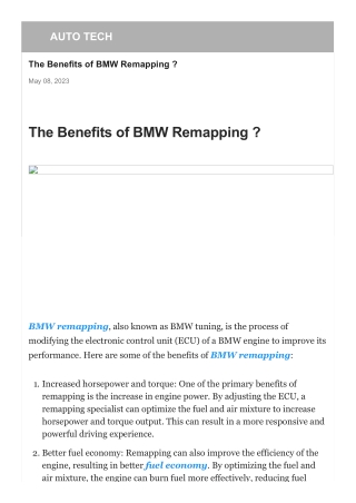 the-benefits-of-bmw-remapping
