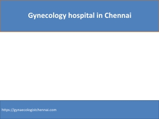 gynecology hospital in chennai