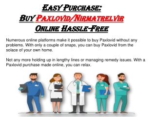 Easy Paxlovid Purchase Buy Paxlovid Online Hassle-Free