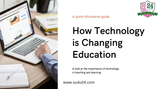 How Technology is Changing Education