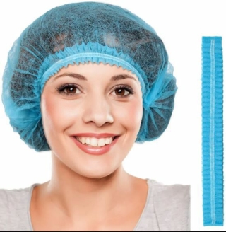 Nonwoven Mob Cap (Clip Cap Hairnet)  Medpos