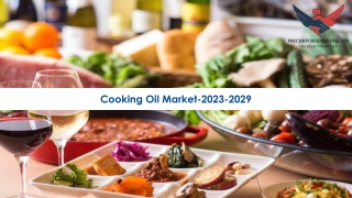 Cooking Oil Market Industry Growth 2023-2029