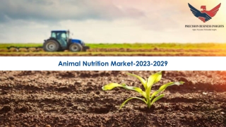 Animal Nutrition Market Size Share Analysis 2023