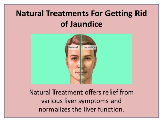 Cure Jaundice and Reduce Bilirubin Level with Herbal Capsule
