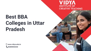 Best College for Commerce | Top BCA College in UP | Vidya Institute of Creative