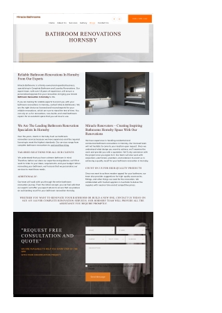 Bathroom Renovations Hornsby