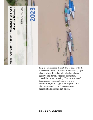 From Trauma to Triumph - Resilience in the Face of Natural Disasters