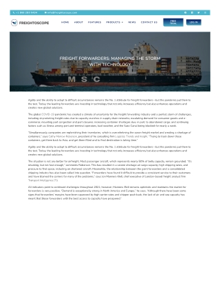 Freight Forwarders | Air Freight Forwarders | Ocean Freight