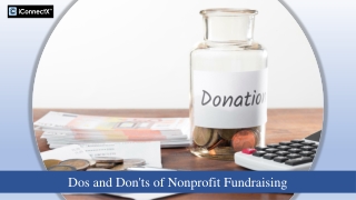 Dos and Don'ts of Nonprofit Fundraising