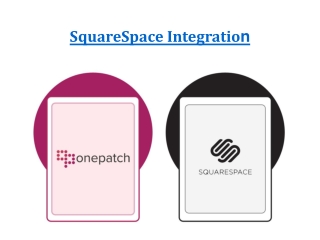 SquareSpace Integration Solution | SquareSpace Store Management | OnePatch