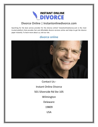 Divorce Online nstantonlinedivorce