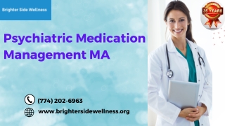 Personalized Psychiatric Medication Management in MA