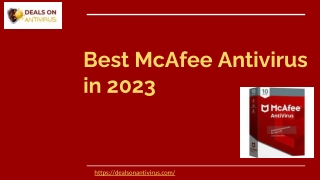 Best McAfee Antivirus in 2023