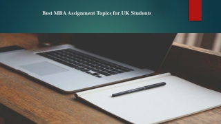 MBA Assignment Help in UK