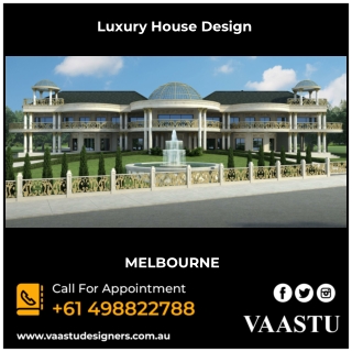 Luxury House Design - Vaastu Designers