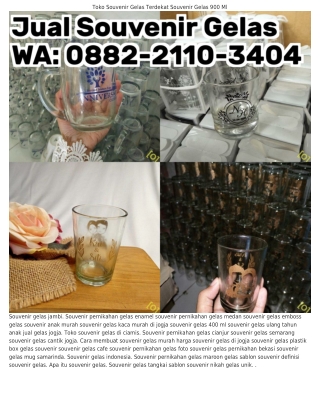 Ô882~2llÔ~౩ᏎÔᏎ (WA) Souvenir Gelas Bekasi Harga Souvenir Pernikahan Gelas Mug