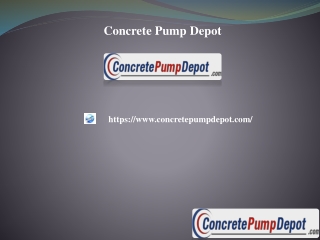 Used Alliance Concrete Pumps Sale, concretepumpdepot