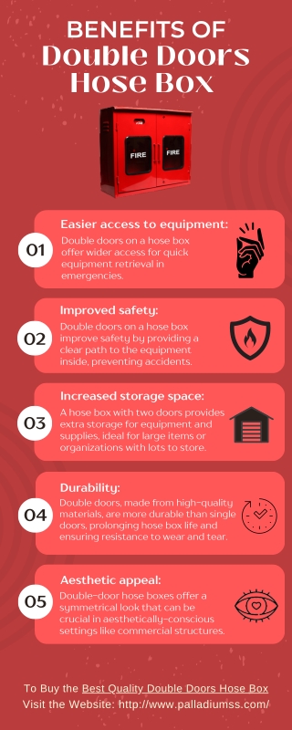 Benefits of Double Doors Hose Box