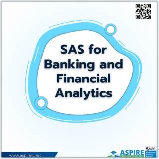 SAS for Banking and Financial Analytics: Which certification is best for Financi