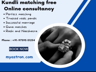 kundli matching for marriage