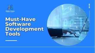 Best software development tools