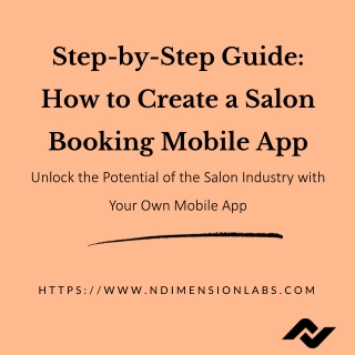 How to Create a Salon Booking Mobile App