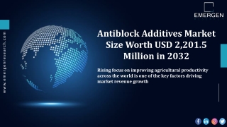 Unlocking the Potential of Antiblock Additives: An In-Depth Look at the Market