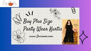 Buy Plus Size Party Wear Kurtis