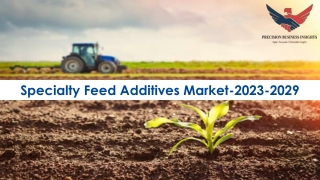 Specialty Feed Additives Market Size and  Share Report, 2023-2029