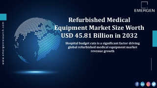 Refurbished Medical Equipment Market: A Breakdown of the Industry by Region